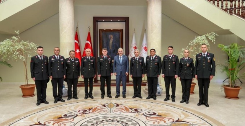 Bursa Valisi Erol Ayyıldız, jandarma teşkilatının 186. kuruluş yılını kutladı