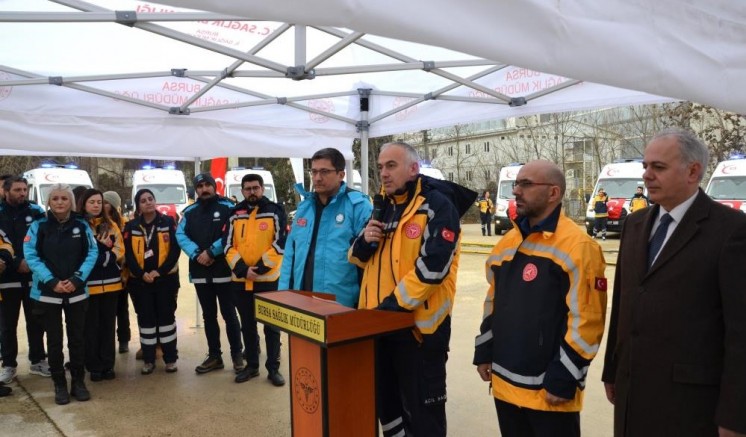 Bursa'ya 17 yeni 112 acil ambulansı
