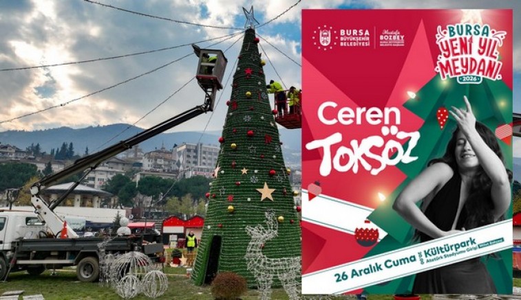 Bursa yeni yıl coşkusuna hazır