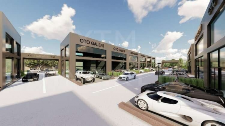 Bursa Yenişehir'e modern oto galeri sitesi!