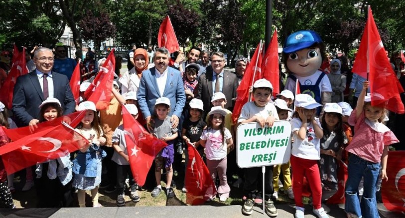 Bursa Yıldırım'da anlamı çok farklı bir yürüyüş
