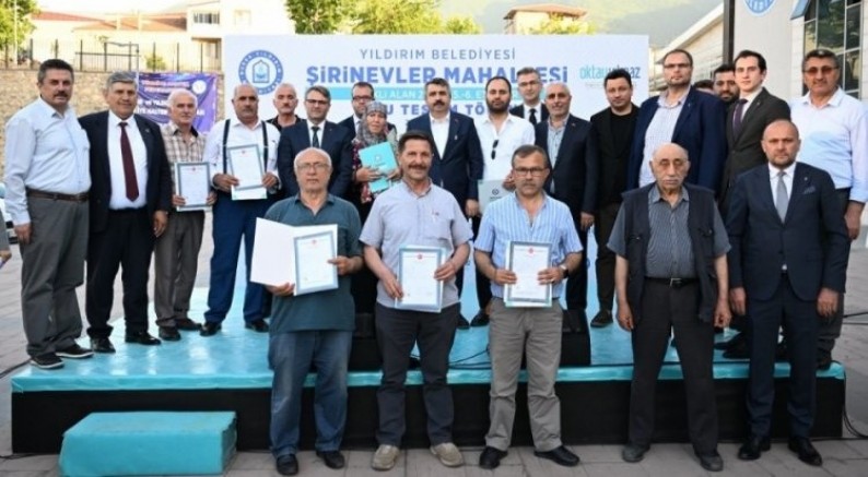 Bursa Yıldırım'da bir sorun daha ortadan kalktı