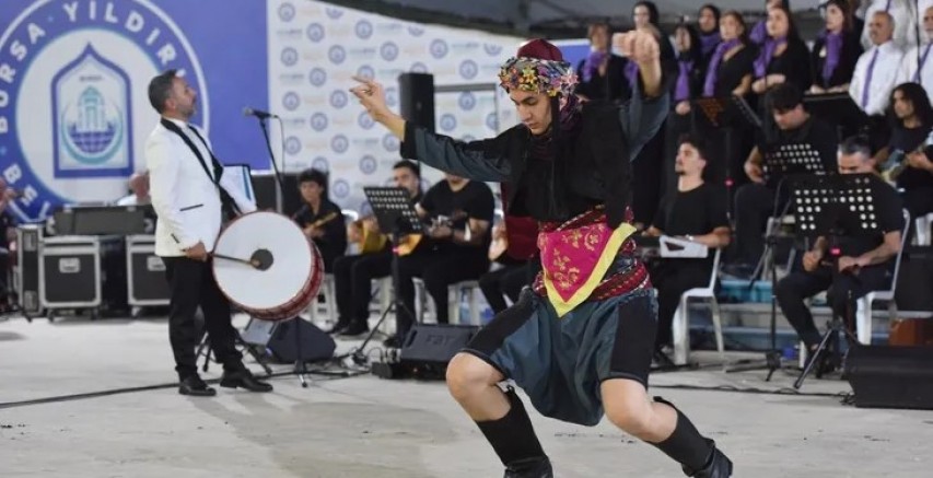 Bursa Yıldırım'da dikkat çeken gösteri