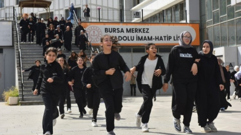 Bursa Yıldırım'da tatbikat zamanı!