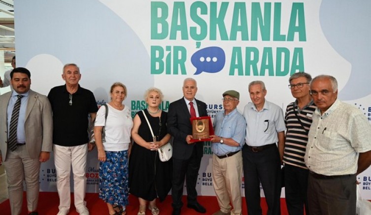 Bursalılar, Başkan Bozbey ile buluştu