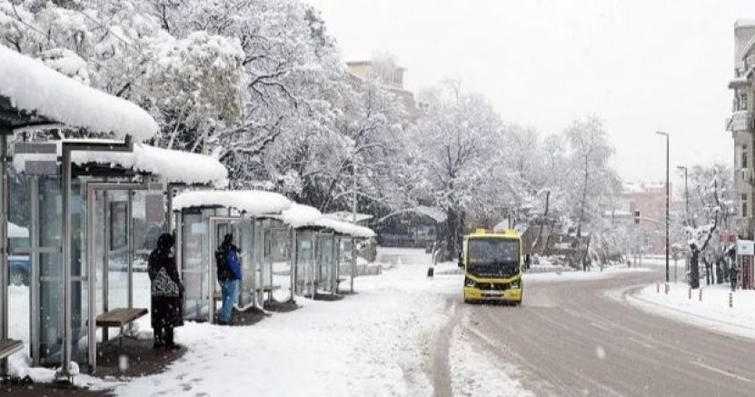 Bursalılar dikkat; Kar geliyor kar...