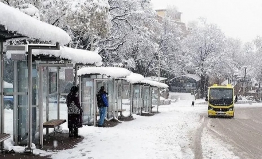 Bursalılar hazır mısınız;  Kar geliyor kar...