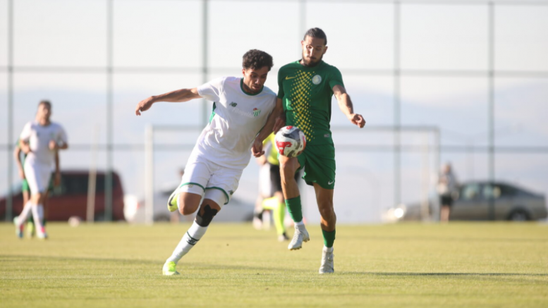 Bursaspor bu kez mağlup