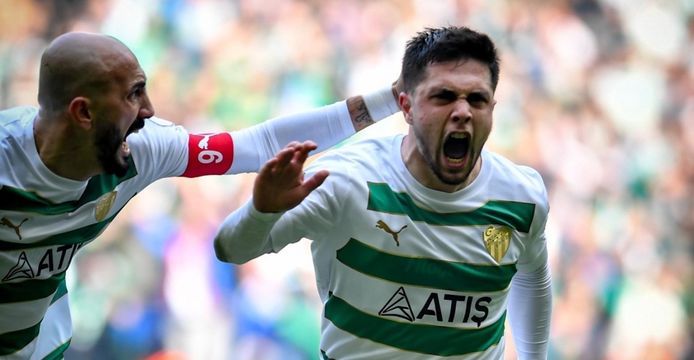 Bursaspor gol oldu yağdı!