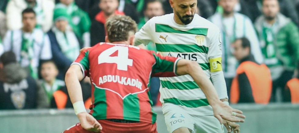 Bursaspor idare etti, beraberlikle yetindi