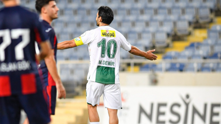 Bursaspor rakip tanımıyor; 3'te 3 yaptık...