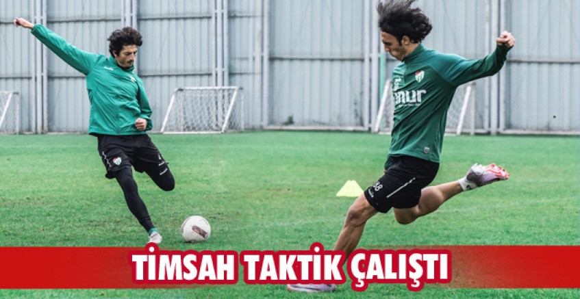 Bursaspor taktik çalıştı