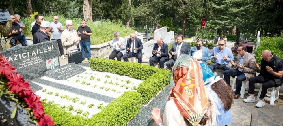 Bursaspor’un efsane Başkanı İbrahim Yazıcı unutulmadı