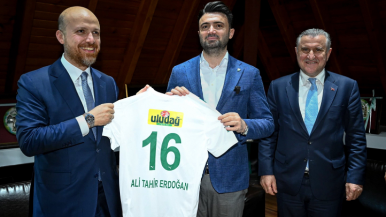 Bursaspor'un özel konukları