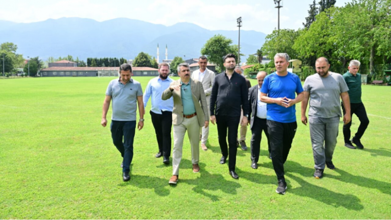 Bursaspor'un yuvasına Yıldırım destek
