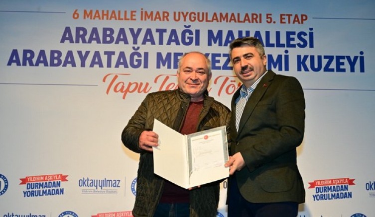 Büyük dönüşüm yolunda tapu seferberliği