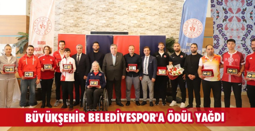 Büyükşehir Belediyespor'a ödül yağdı