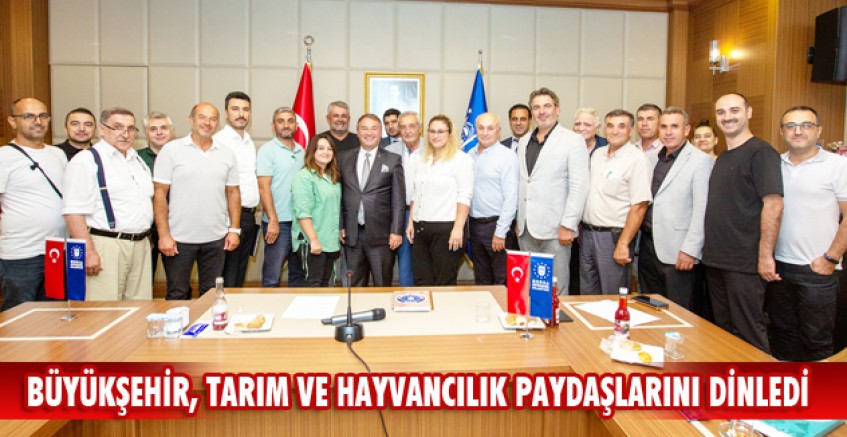 Büyükşehir'de tarım zirvesi