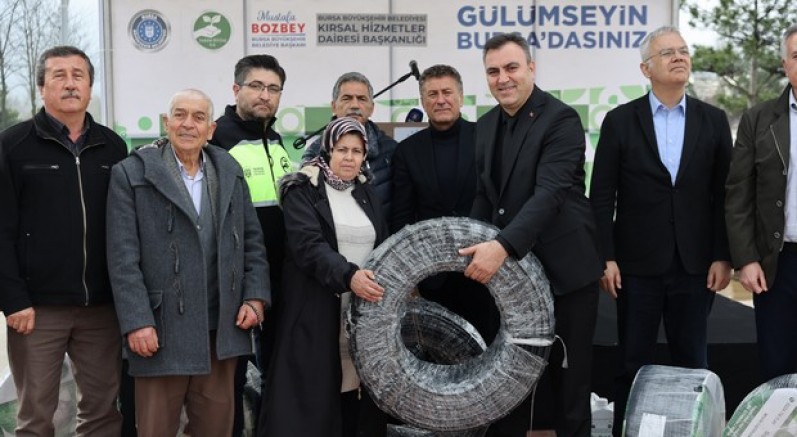 Büyükşehir'den çiftçiye hayat veren destek