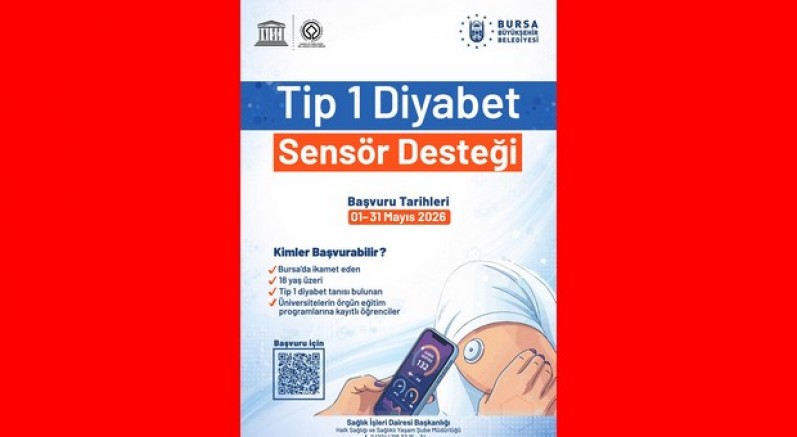 Büyükşehir'den diyabetli öğrencilere sensör desteği