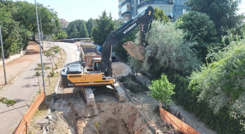Büyükşehir’den güçlü altyapı için güçlü hamle