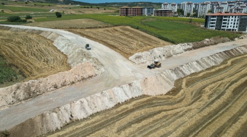 Büyükşehir’den İnegöl’e 18 kilometre uzunluğunda yeni yol