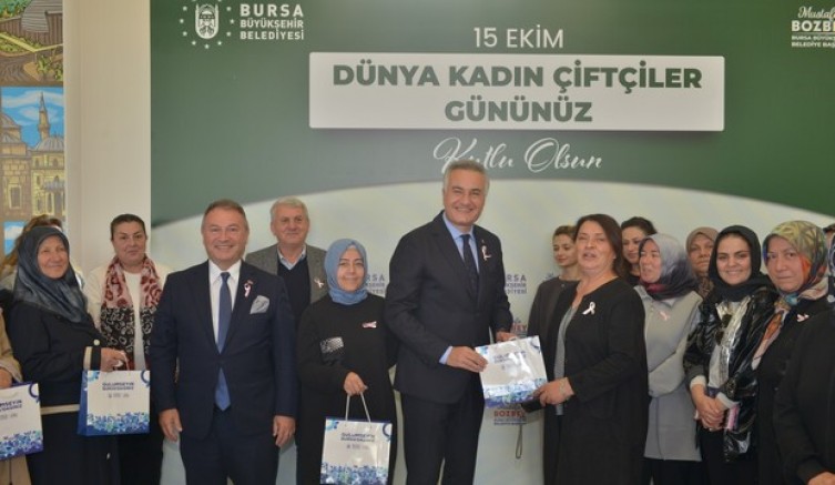 Büyükşehir’den kadın üreticilere destek