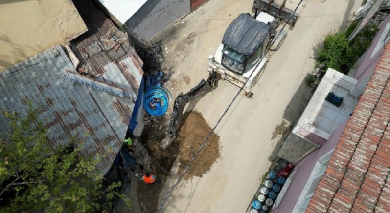 Büyükşehir'den Orhangazi'ye dev altyapı hizmeti