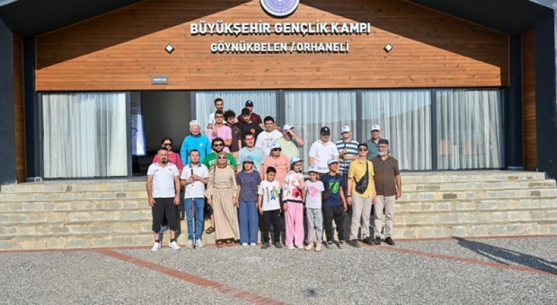 Büyükşehir'in gençlik kampında engeller aşıldı