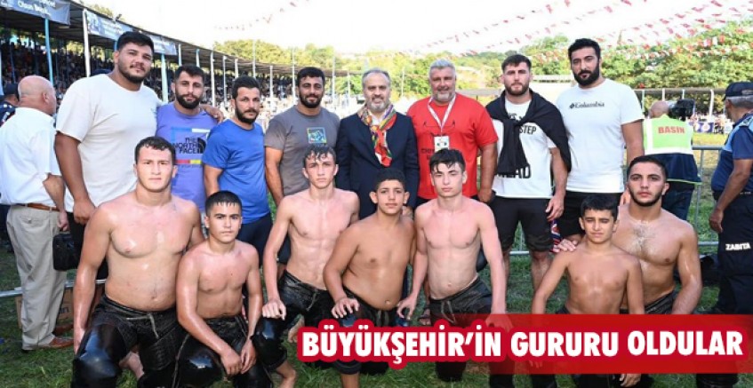 Büyükşehir'in gururu oldular