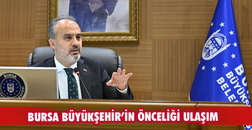 Büyükşehir’in önceliği ulaşım