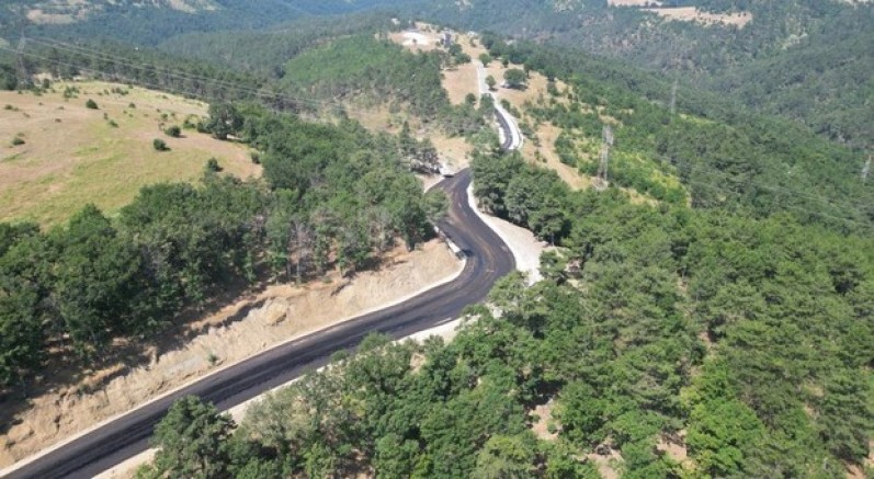 Büyükşehir, Osmangazi'nin Dağakça yolunu yeniledi