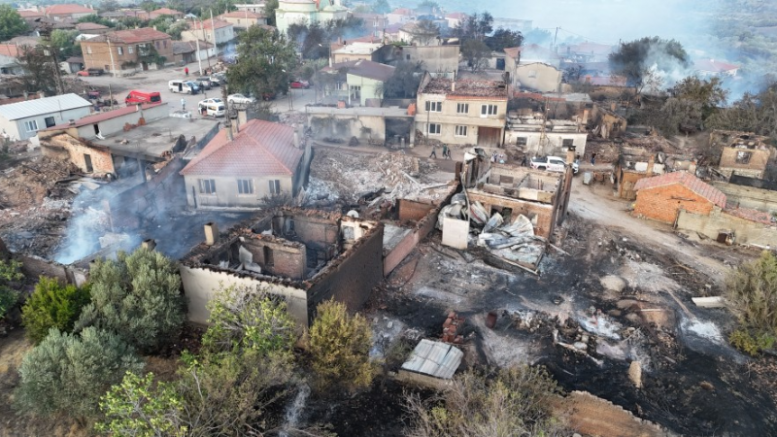 Çanakkale felaketi yaşıyor; İşte yangının acı tablosu