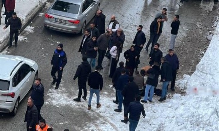 Çatıdan düşen kar kütlesi genç kızın hayatına mal oldu