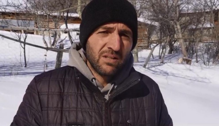 Çığ felaketinden kurtulan çoban o anları anlattı