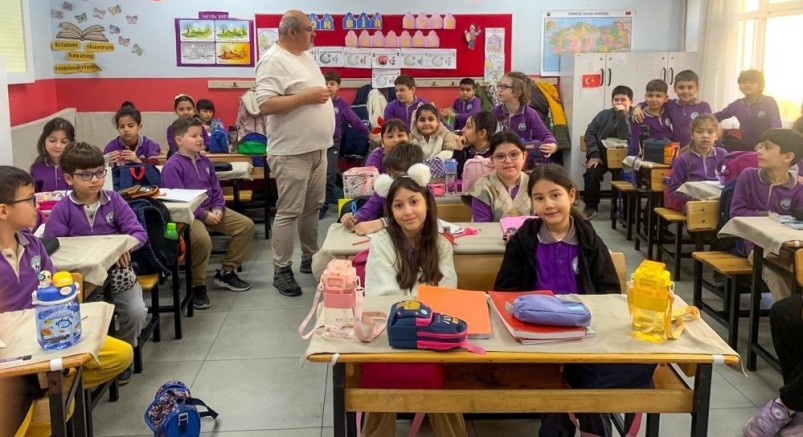 Çocuklara çevre bilinci anlatıldı