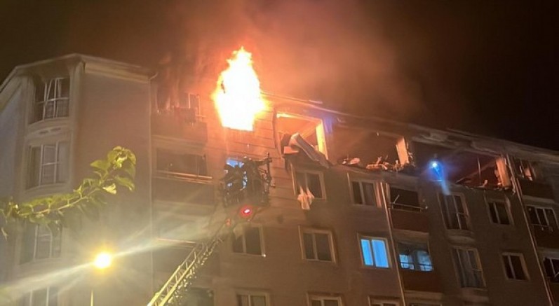 Çorlu'da doğal gaz kaynaklı patlama faciası: 2 ölü, 5 yaralı