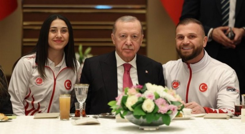 Cumhurbaşkanı Erdoğan'a şampiyonluk sözü