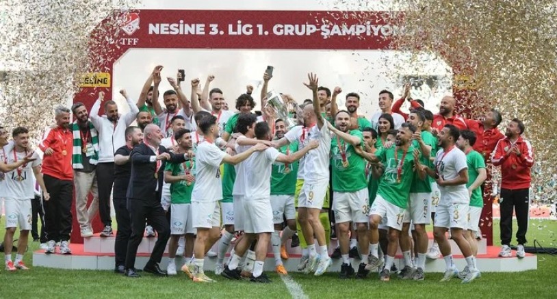 Cumhurbaşkanı Erdoğan'dan Bursaspor'a tebrik