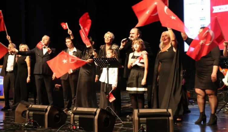 Cumhuriyet coşkusu sanatla buluştu