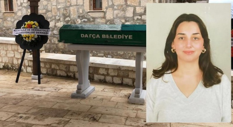 Datçalı doktor toprağa verildi