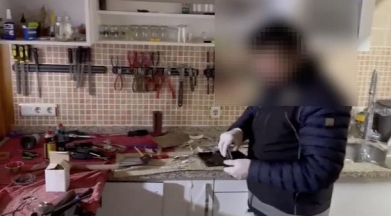 DEAŞ bağlantılı silah imalathanesi