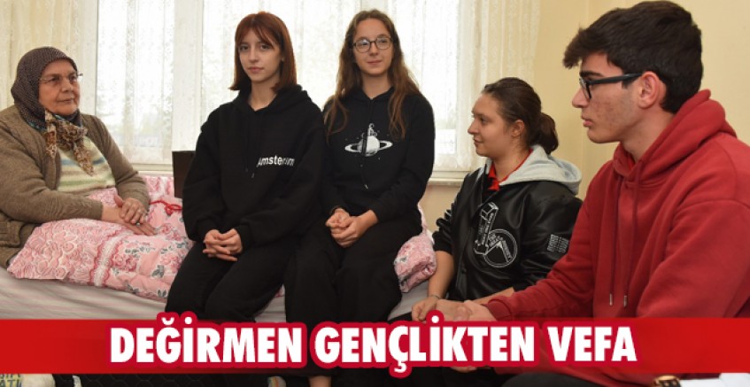 Değirmen gençlikten vefa