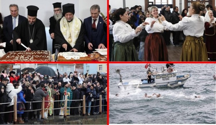 Denizden haç çıkardılar