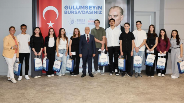 Destek Bursa Büyükşehir'den başarı onlardan