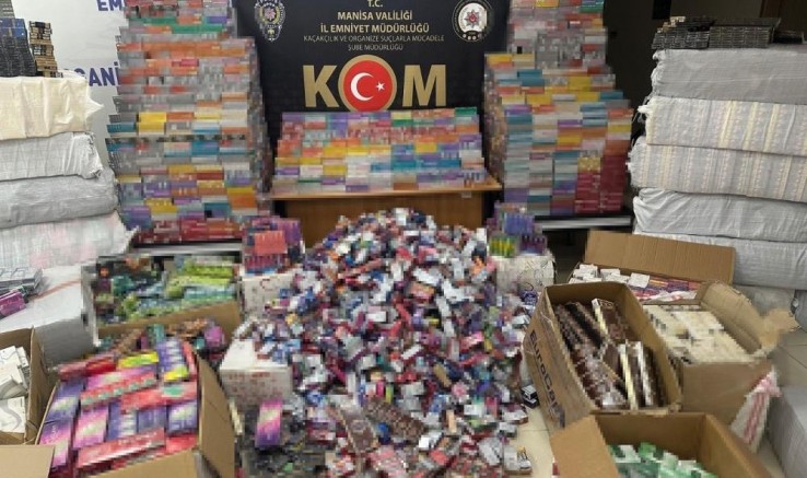 Dev kaçak sigara operasyonu: 1 tutuklama