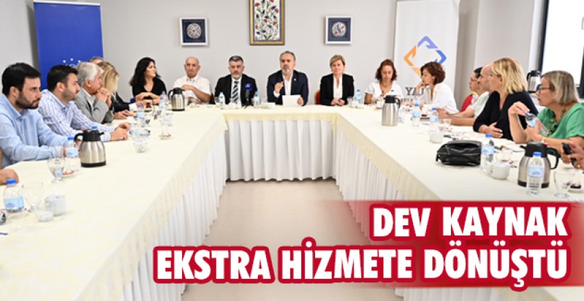 Dev kaynak ekstra hizmete dönüştü