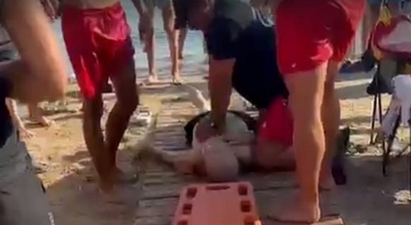 Didim'de denizde akıntıya kapılan vatandaş kurtarılamadı