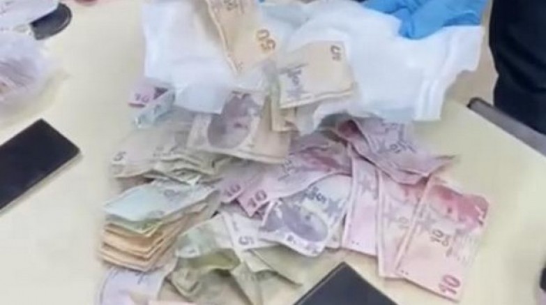 Dilencinin cüzdanı bebek bezi