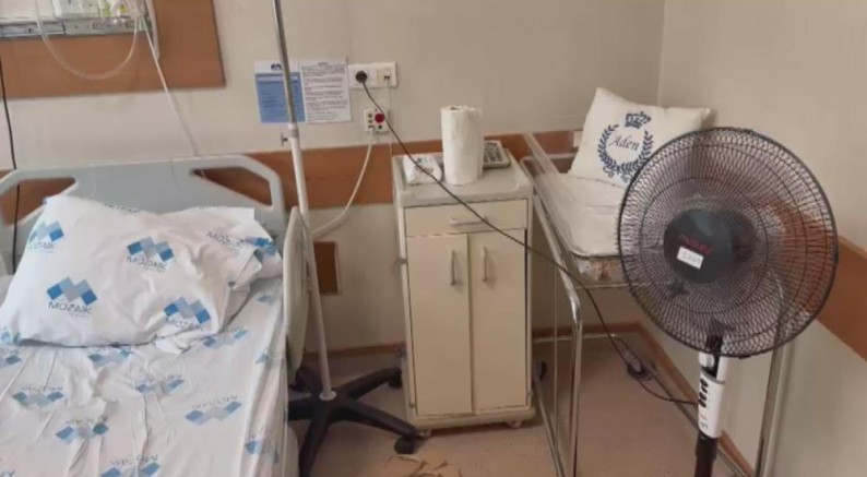 Doğum için gittiği hastanede vantilatör şoku